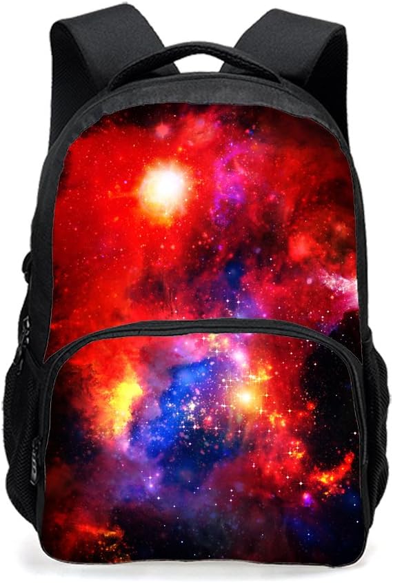 CAIWEI backpack teen, Universe Space TrendyMax Galaxy Pattern Backpack Cute for School (Starry sky 1)