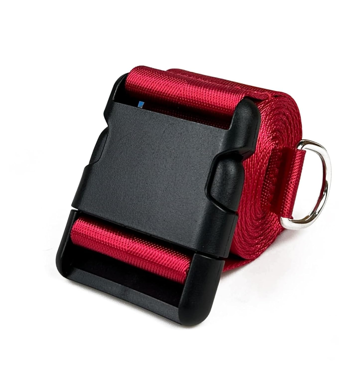 GUCHO Car Seat Belt Travel Strap，Carry-on Luggage into an Airport Car Seat Stroller & Carrier, an Useful Solution for Travel Transfer (Red)