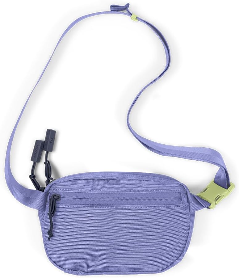 Baboon to the Moon Fanny Pack - Trendy, Compact, Water-Repellent Waist Bag in Multiple Colors and Sizes for Men and Women (Mystic Violet, Mini (1.5L))