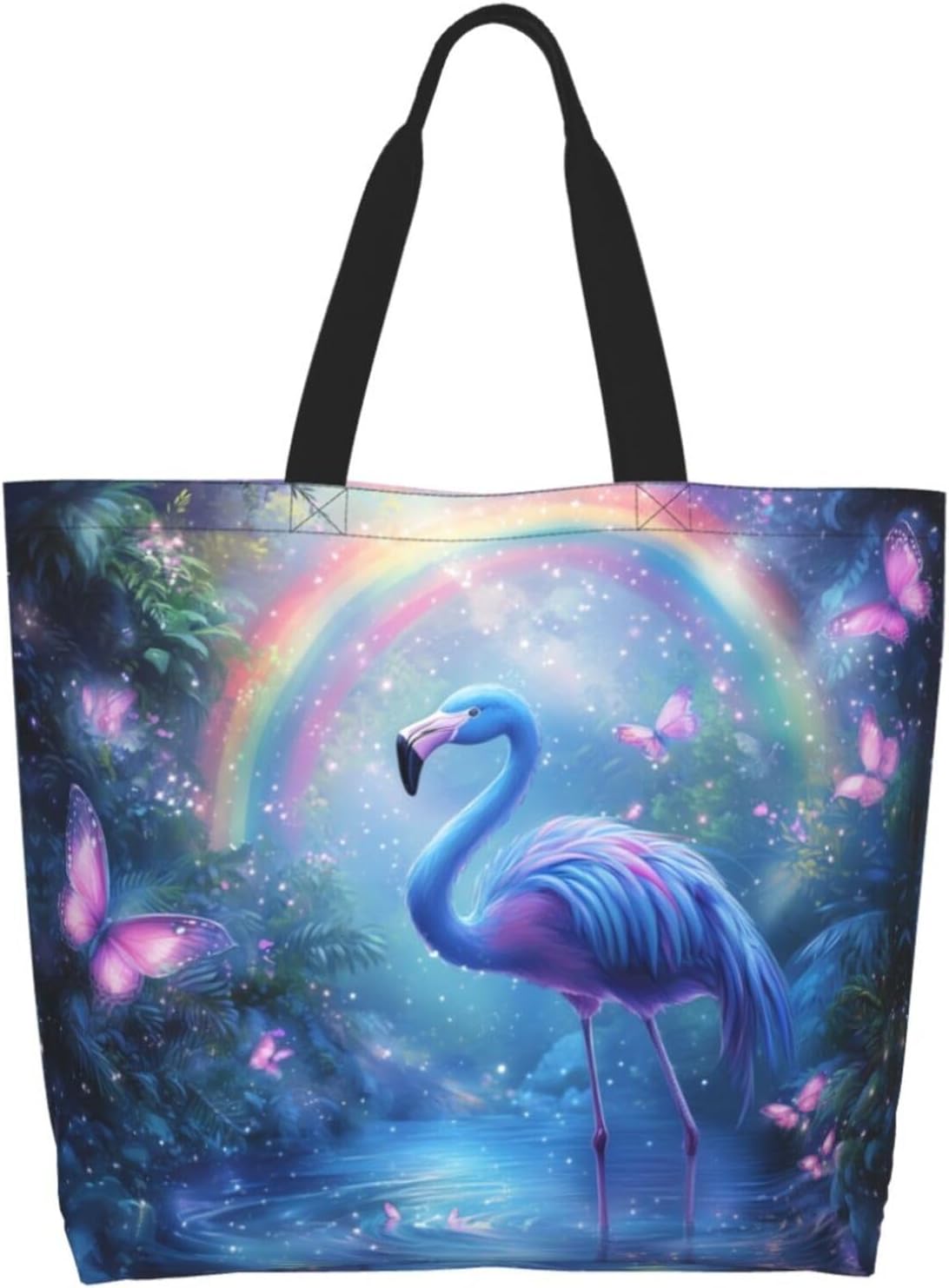 Tote Bag Beach Bag for Women Reusable Grocery Large Shopping Shoulder Bag Travel Handbag