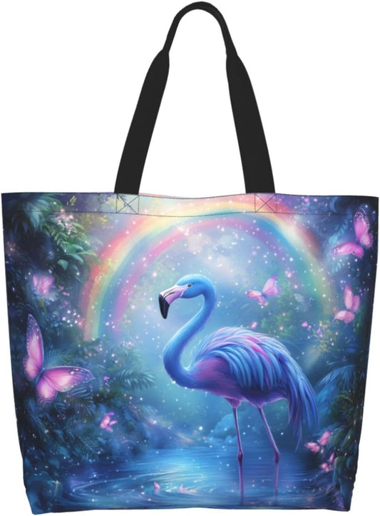Tote Bag Beach Bag for Women Reusable Grocery Large Shopping Shoulder Bag Travel Handbag
