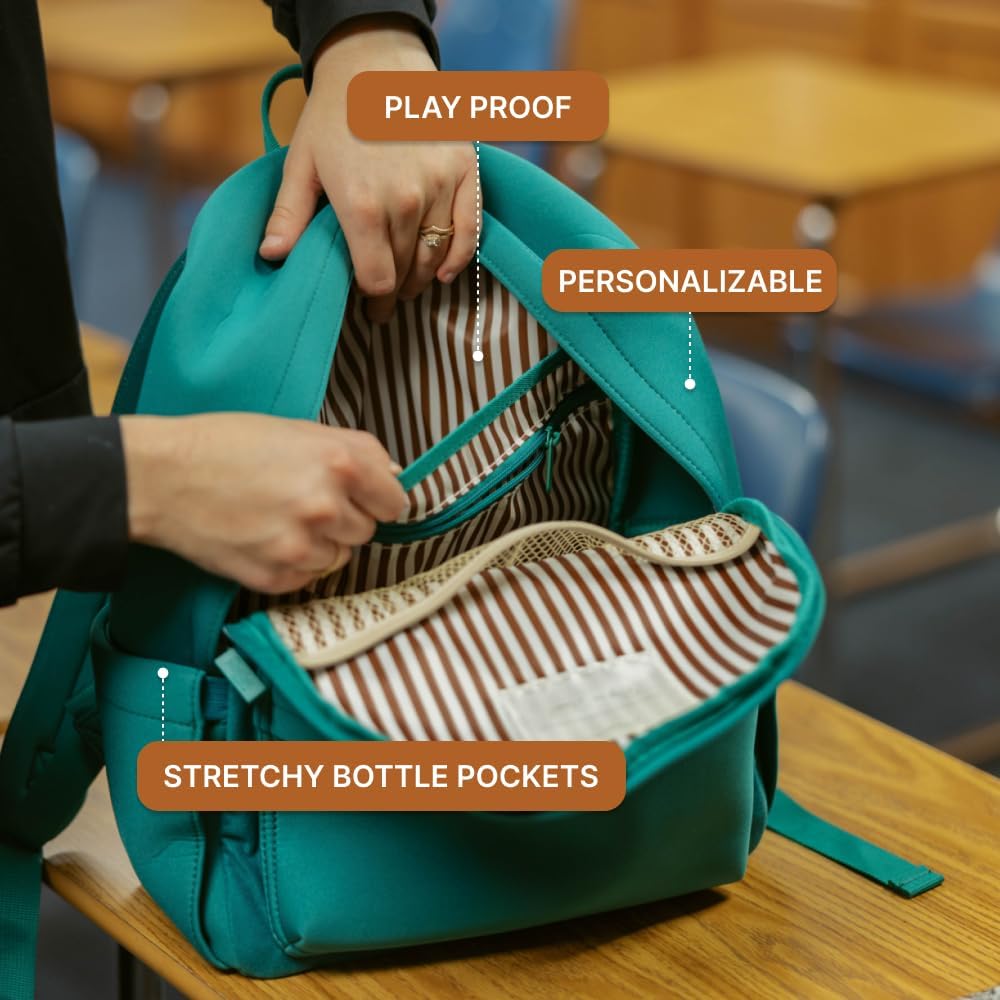 Parker Kids Backpack | Tear-Resistant & Comfortable School & Travel Backpack for Kids with Patch Customization