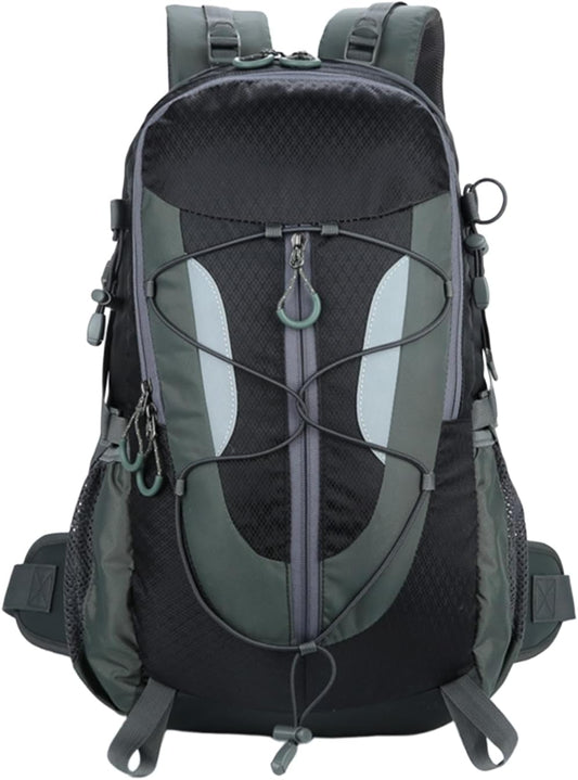 30L Hiking Backpack, Waterproof Outdoor Bag, Travel Camping Men'S And Women'S Sports Backpack (Black)