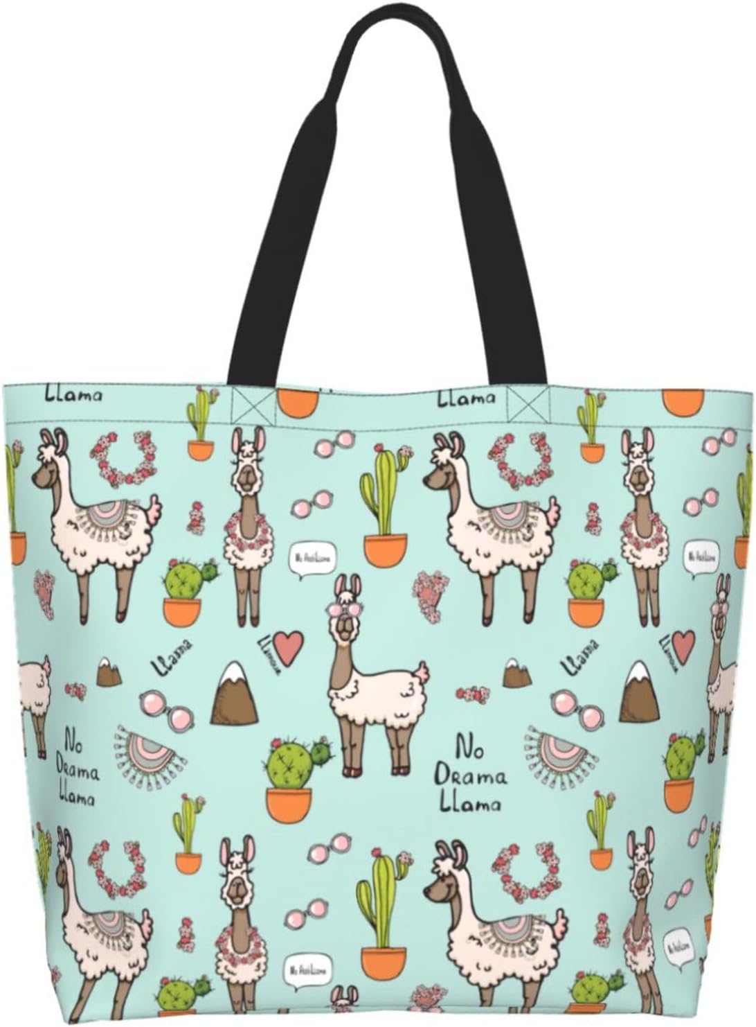 Tote Bag Beach Bag for Women Reusable Grocery Large Shopping Shoulder Bag Travel Handbag