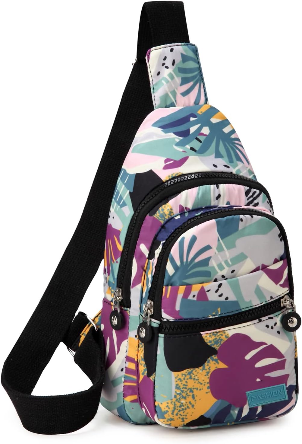 EVANCARY Small Sling Bag for Women Men, Sling Backpack Chest Daypack Crossbody Bag for Travel
