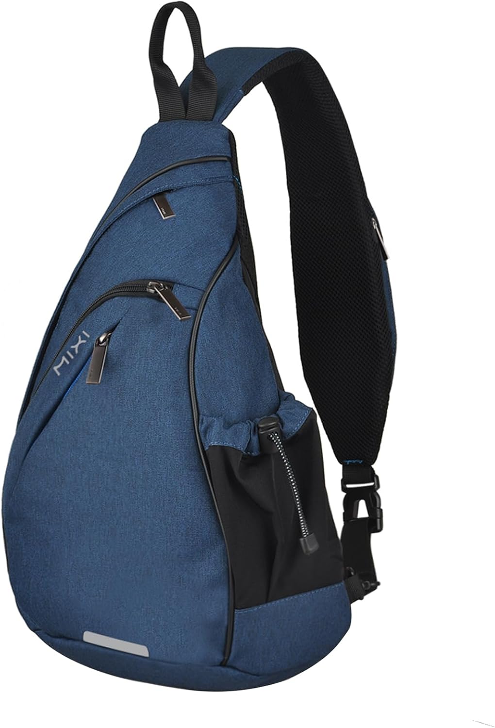 mixi Sling Bag Men Backpack Unisex One Shoulder Bag Hiking Travel Backpack Crossbody with USB Port