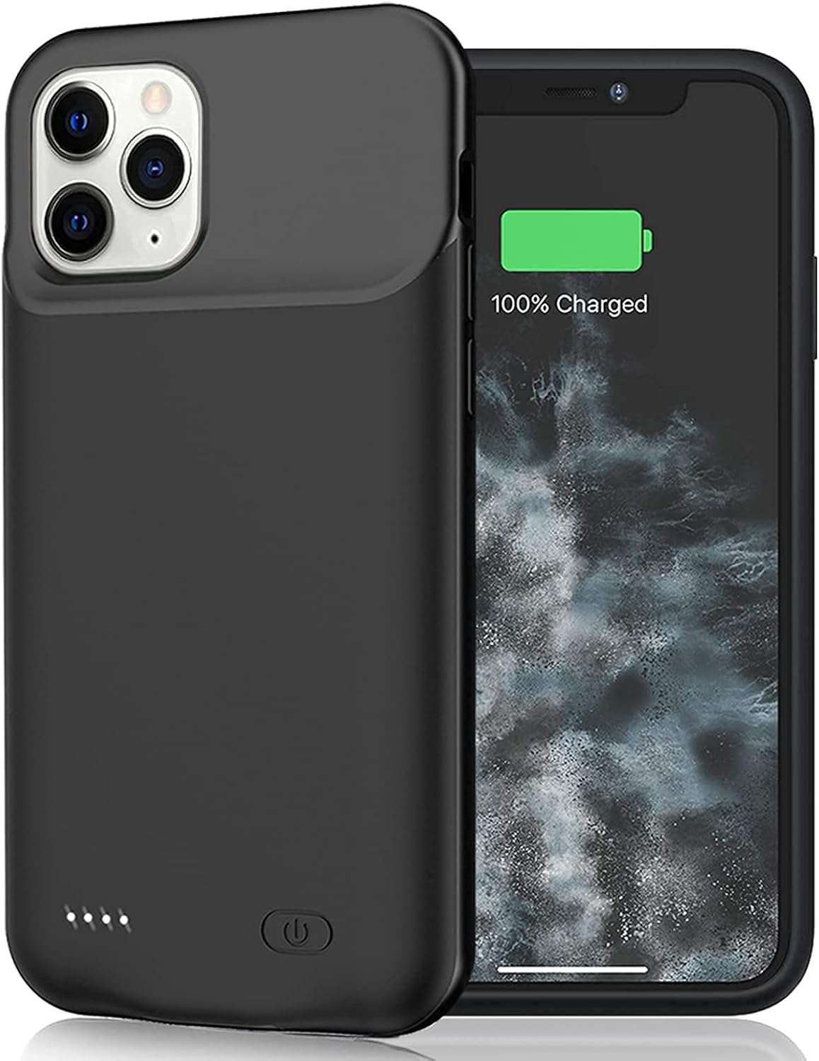 Battery Case for iPhone 11 Pro Max, 8500mAh Slim Portable Rechargeable Battery Pack Charging Case Compatible with iPhone 11 Pro Max (6.5 inch) Extended Battery Charger Case (Black)…