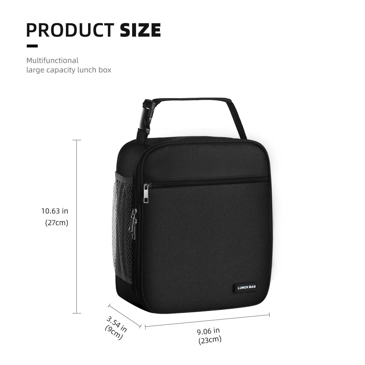 Lovoeo Lunch box Lunch bag for men women Insulated Lunchbox Lunch bags for Work Picnic Travel