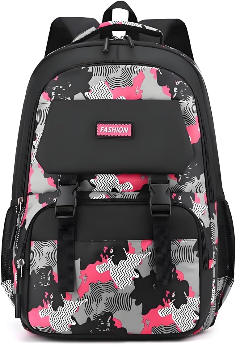 Backpack for Boys Kids School Bags Teen Elementary Middle Student Backpacks 16 inch Laptop Bag Back Packs(Red)