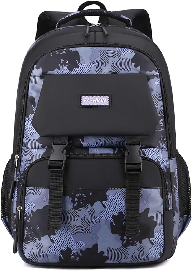 Backpack for Boys Kids School Bags Teen Elementary Middle Student Backpacks 16 inch Laptop Bag Back Packs(Blue)
