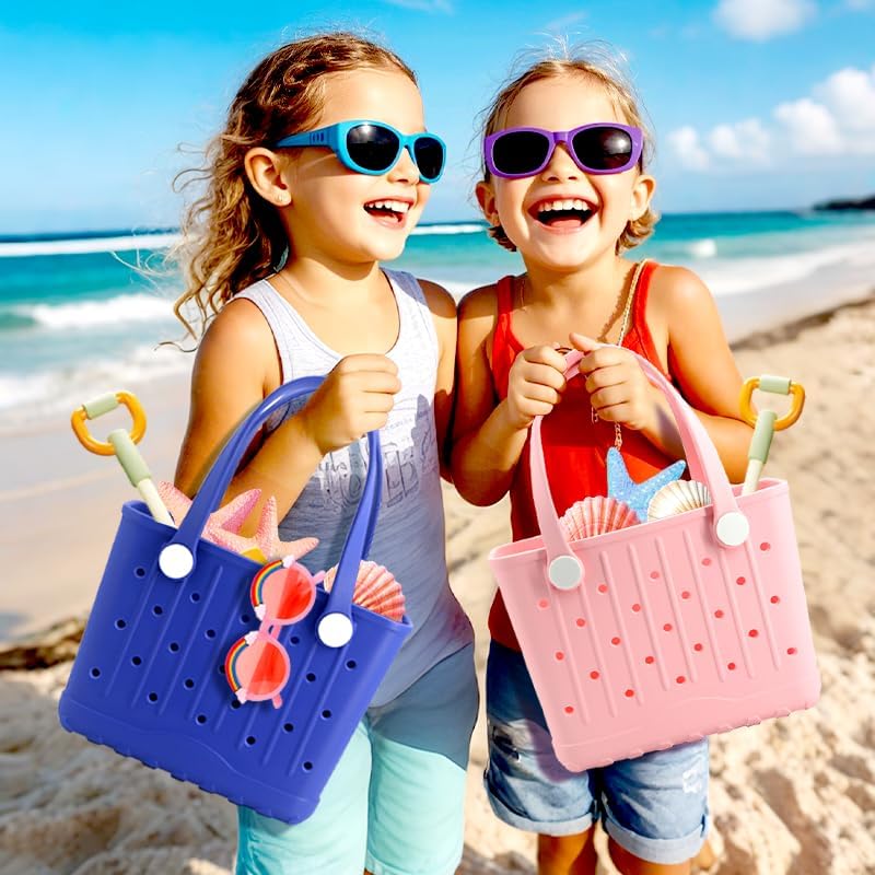 Small EVA Beach Bag Creative Rubber Beach Totes Waterproof Travel Bags Anti-tilting Handbag for Sports Pool BeachYoga