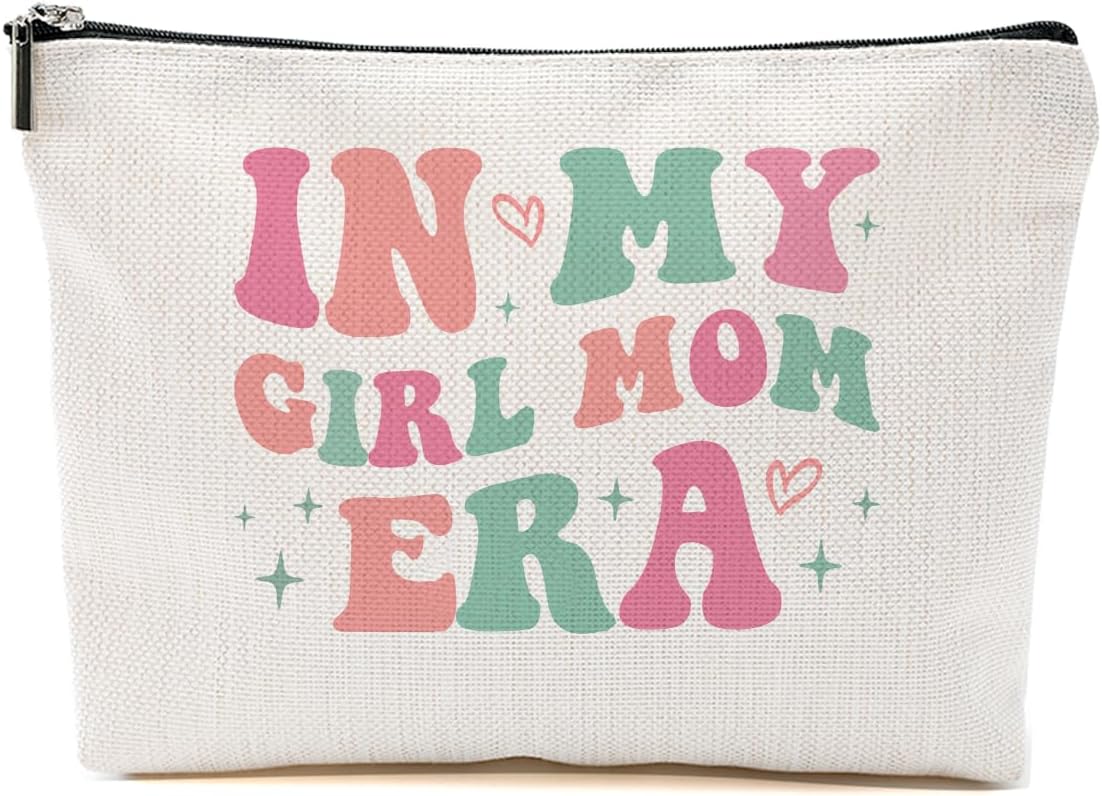 Mom Gifts Makeup Bag Moms, Mother Cosmetic Bag, Gifts for Mom from Daughter, Mama Mother's Day Birthday Gift, Appreciation Christmas Toiletry Zipper Bags, Organizer, Cosmetic Pouch