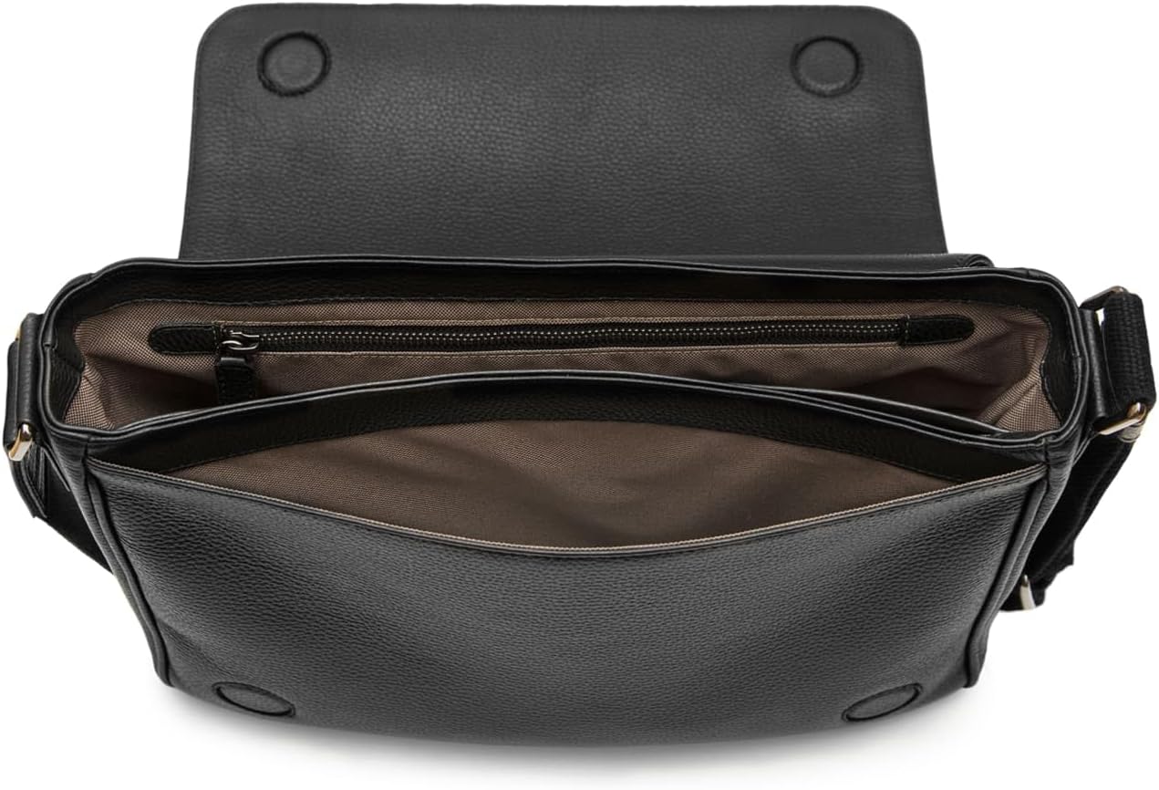Maruse Leather Messenger Bag for Men and Women Shoulder Bag Laptop Briefcase Satchel Man Bag Work Bags Handmade in Italy