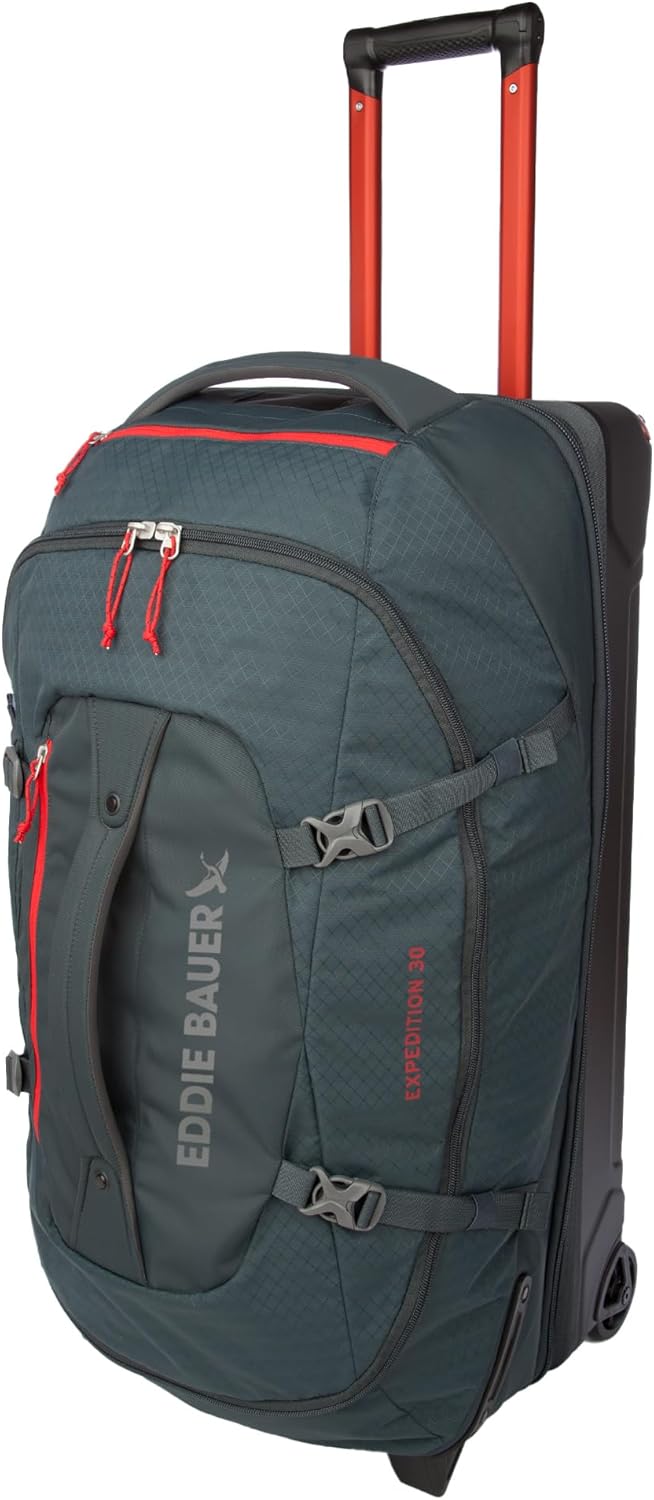 Eddie Bauer Expedition 30 Duffel 2.0 - Lightweight Travel Luggage Made From Rugged Polycarbonate