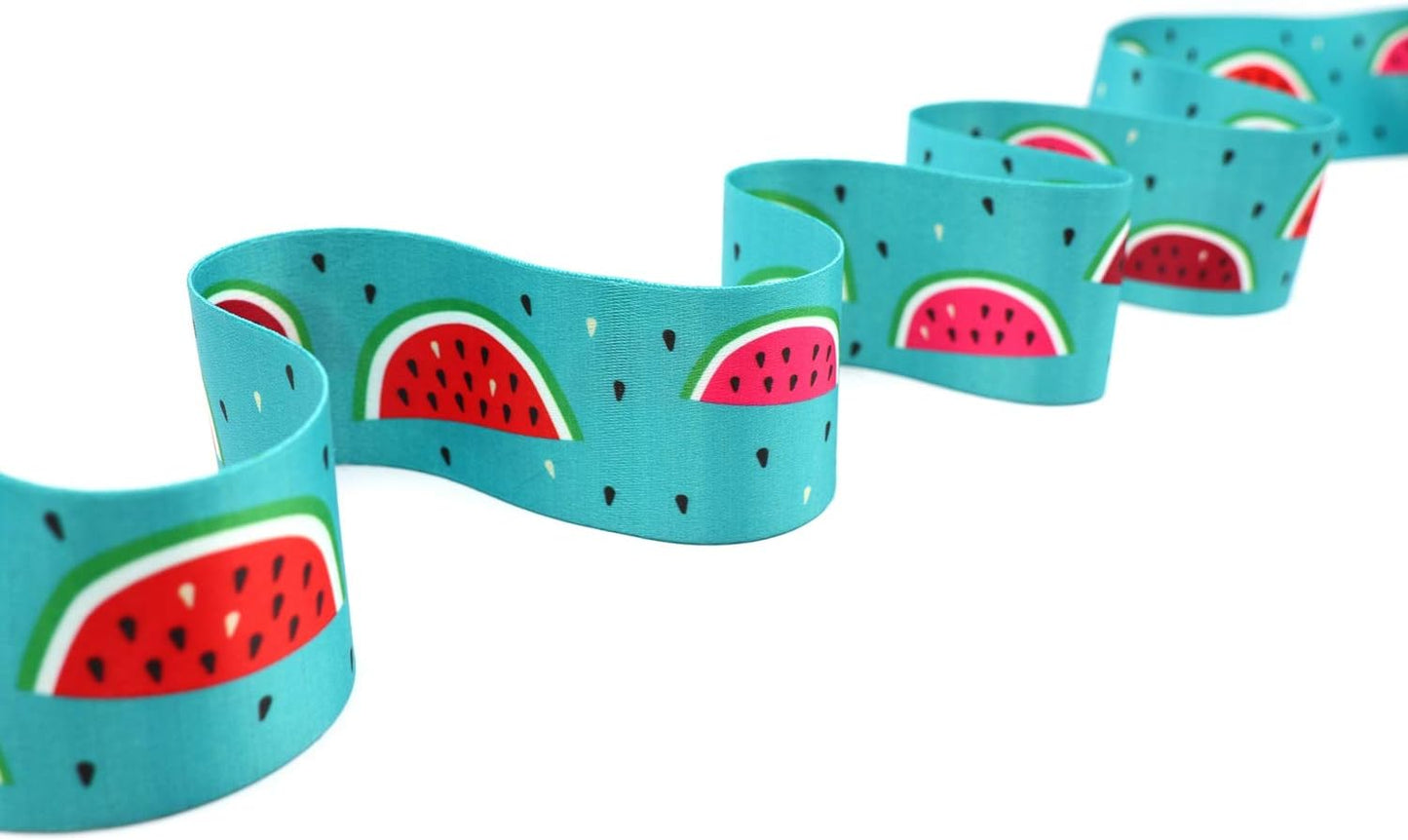 Teeoff Elastic Luggage Straps Suitcase Belts Travel Bag Accessories Adjustable 220CM (Watermelon)
