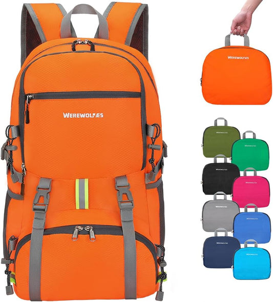 20/35L Lightweight Hiking Backpack, Ultralight Water Resistant Packable Daypack for Women Men