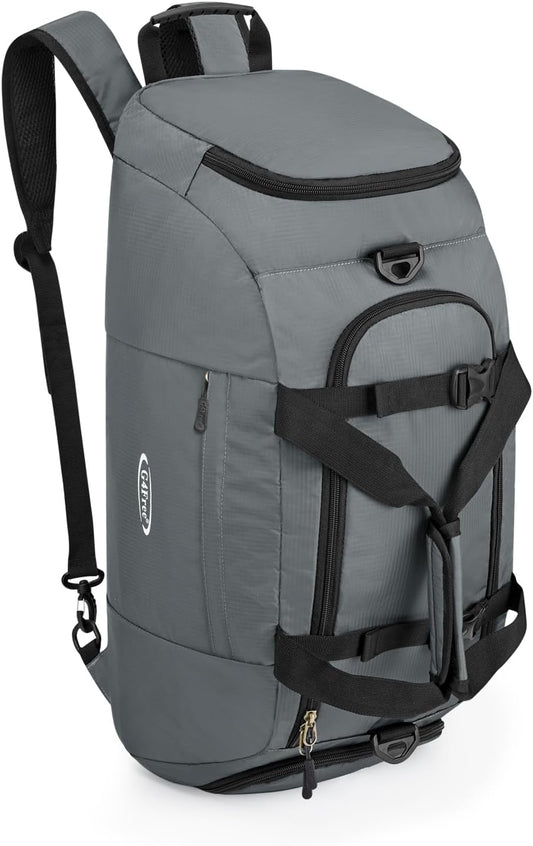 G4Free 40L 3-Way Duffle Bag Backpack Gym Bag for Men Women Sports Duffel Bag with Shoe Compartment Travel Backpack Luggage
