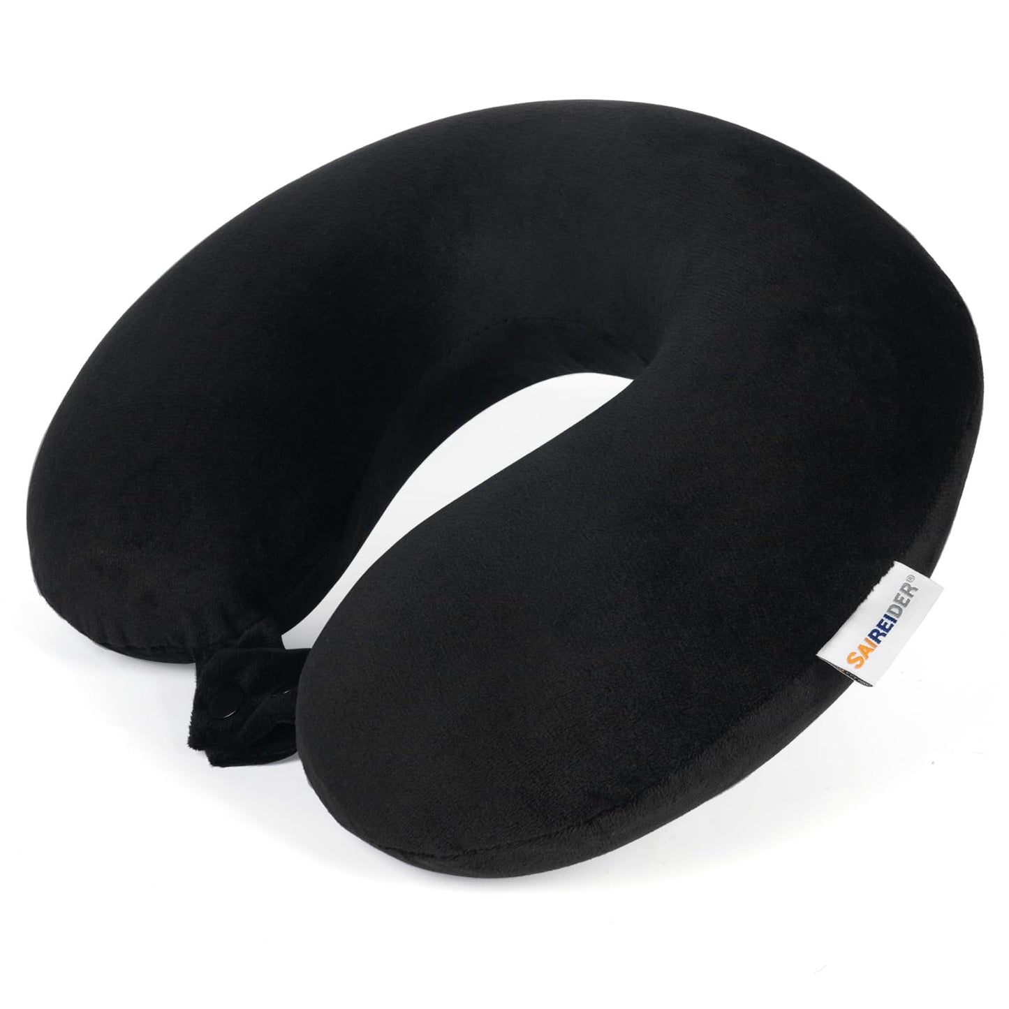 SAIREIDER Travel Pillow 100% Pure Memory Foam Travel Neck Pillow, Airplane Pillow for