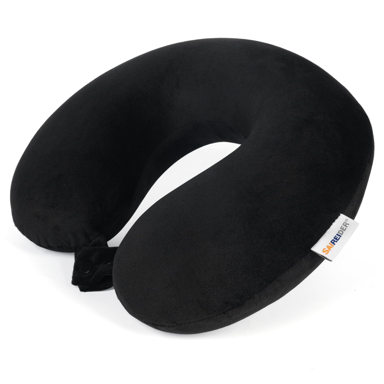 SAIREIDER Travel Pillow 100% Pure Memory Foam Travel Neck Pillow, Airplane Pillow for