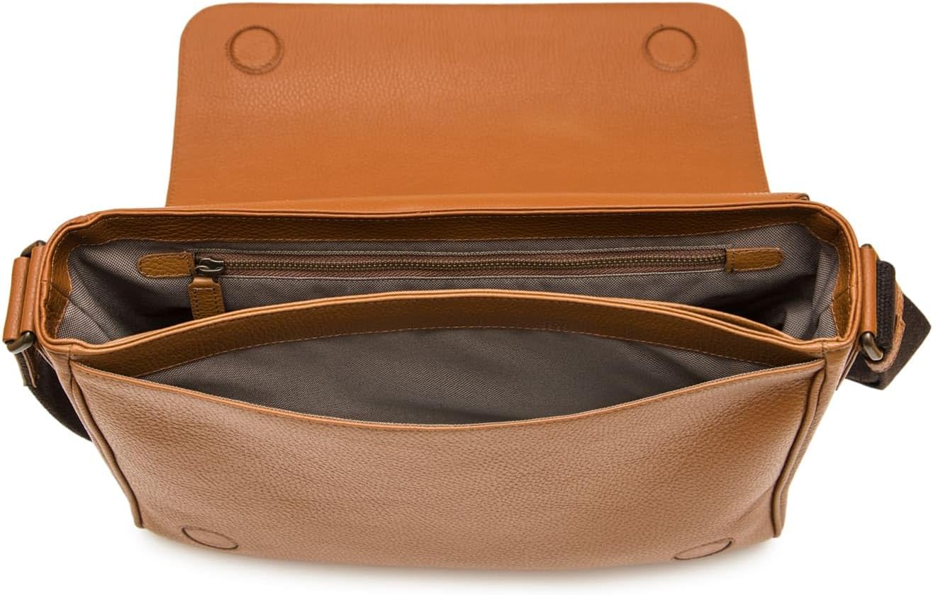 Maruse Leather Messenger Bag for Men and Women Shoulder Bag Laptop Briefcase Satchel Man Bag Work Bags Handmade in Italy
