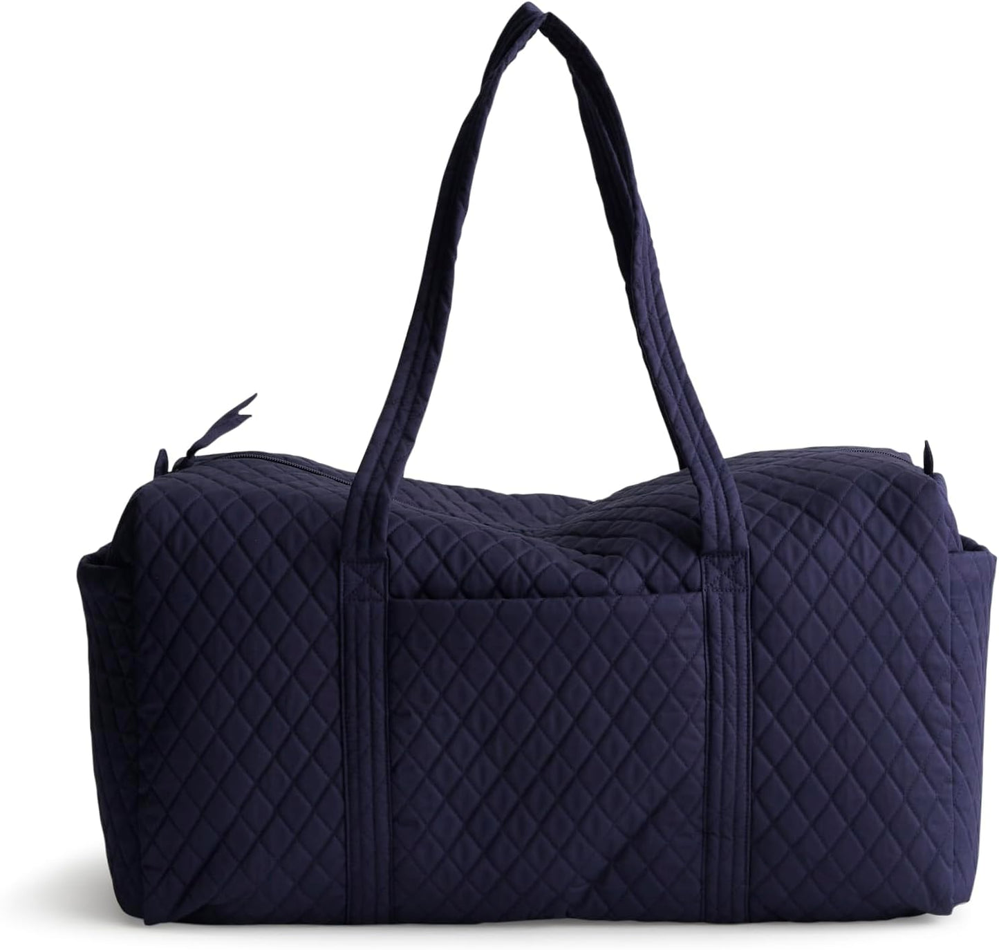 Vera Bradley Women's Premium Cotton Large Original Duffel Bag, Peacoat, One Size