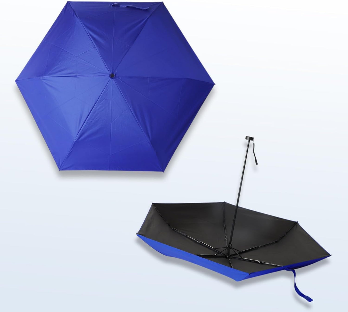 SoulRain 42" Travel Sun & rain Umbrella, Lightweight Windproof Umbrella, Portable Lightweight Compact Parasol with 99% UV Protection for women and men