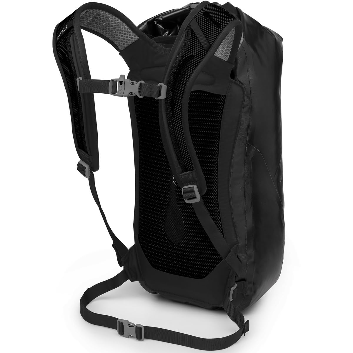 Osprey Transporter 25L Roll Top Waterproof Laptop Backpack, Black