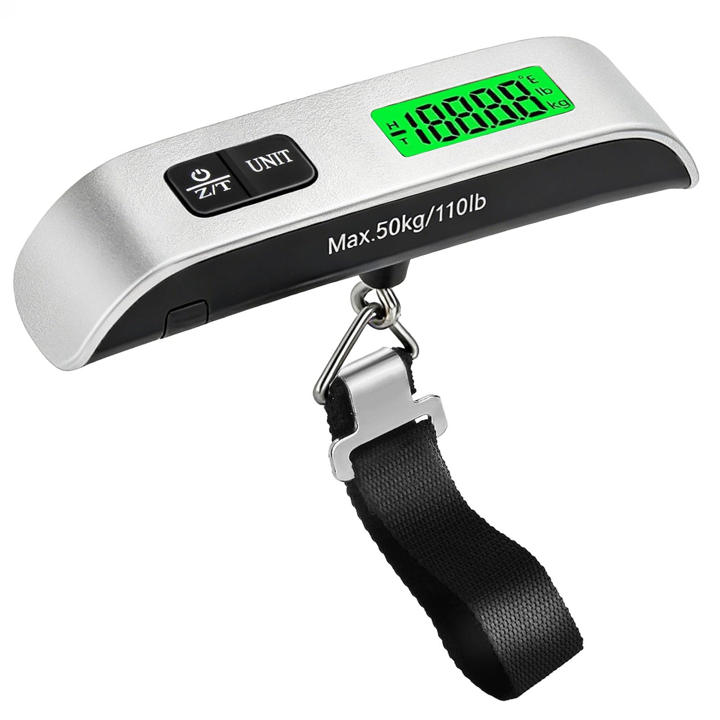 SkyStage Digital Luggage Scale, 110lb Suitcase Weight Scale for Travel with Backlit LCD Display