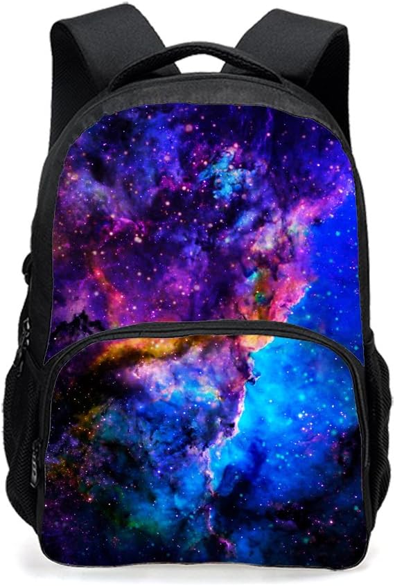 CAIWEI backpack teen, Universe Space TrendyMax Galaxy Pattern Backpack Cute for School (Starry sky 6)