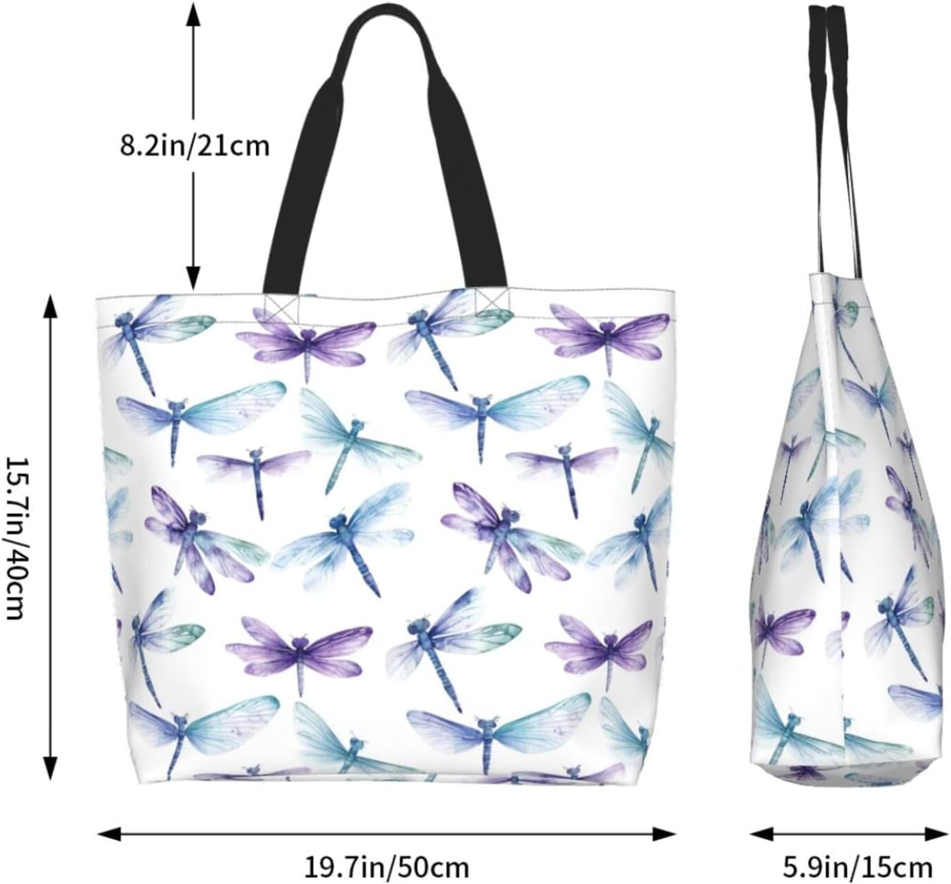 Tote Bag Beach Bag for Women Reusable Grocery Large Shopping Shoulder Bag Travel Handbag