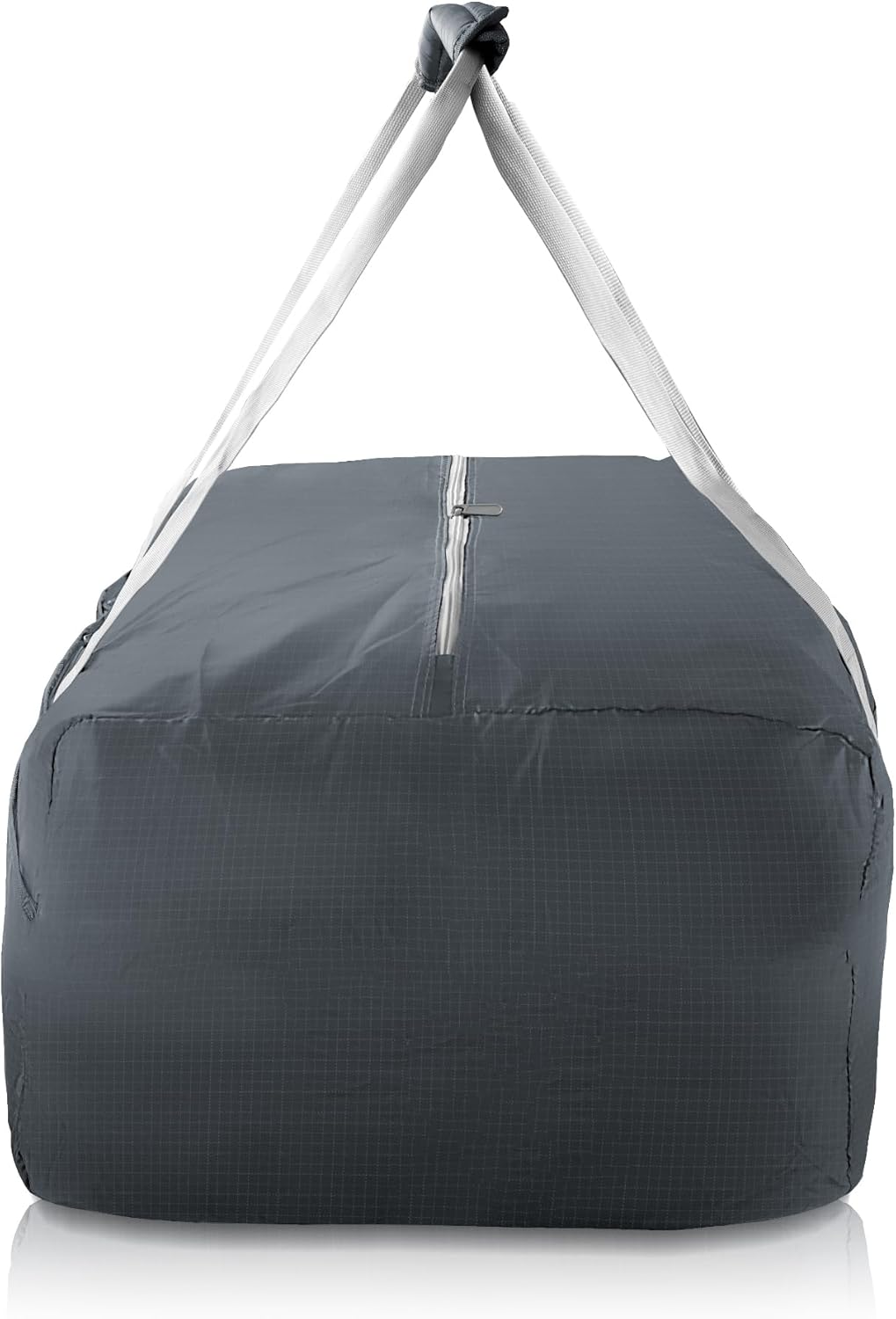 125L Foldable Duffel Bag, Lightweight and Waterproof for Travel - Grey