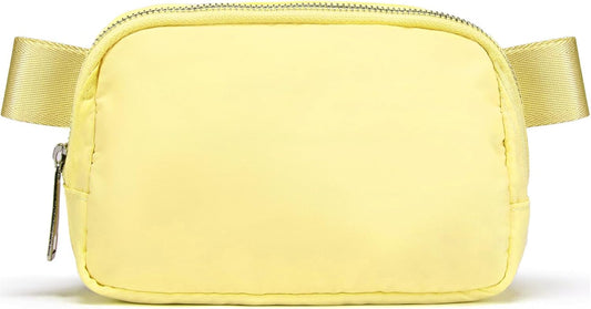Fanny Pack Cross Body Small Crossbody Bags for Women Men Trendy Nylon Waterproof Mini Purse Travel Running Belt Bag Lulu Dupes Bum Hip Chest Waist Pack Side Bag Must Have Fuchsia