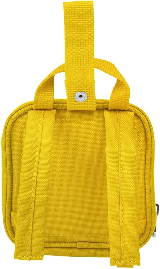 LEGO Kids Brick Mini Backpack Accessory Pouch with Novelty Backstraps, Snaps to Belt or Full-Size Backpack, Holds Small Items like Keys & Headphones, Yellow