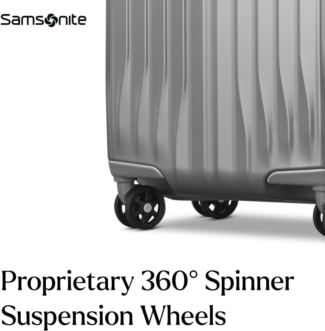 Samsonite UpLIFT Carry-On Hardside Luggage with Spinner Wheels - Airline-Approved, TSA Lock, Adjustable Handle System - Polycarbonate Hard Suitcase for Ultra Lightweight Travel - Silver Shimmy