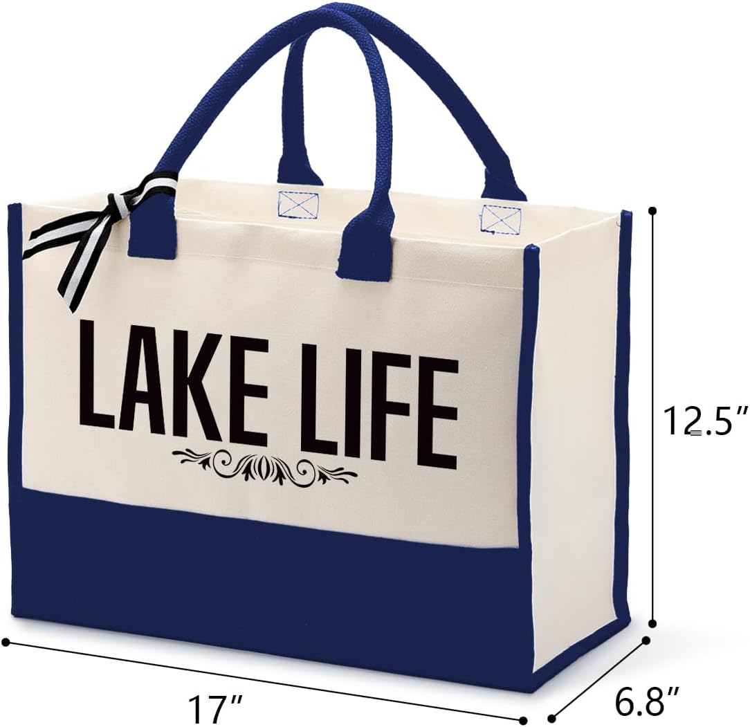 Gkwa Canvas Tote Bag for Gifting, Women Cotton Canvas Bag, Reusable Shopping Bag