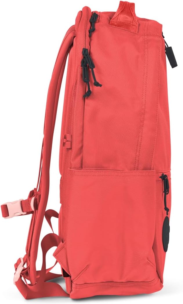 Baboon to the Moon City Backpack - in Multiple Colors, Versatile, Water-Repellent, 16" Laptop-Friendly Backpack (Neon Punch)