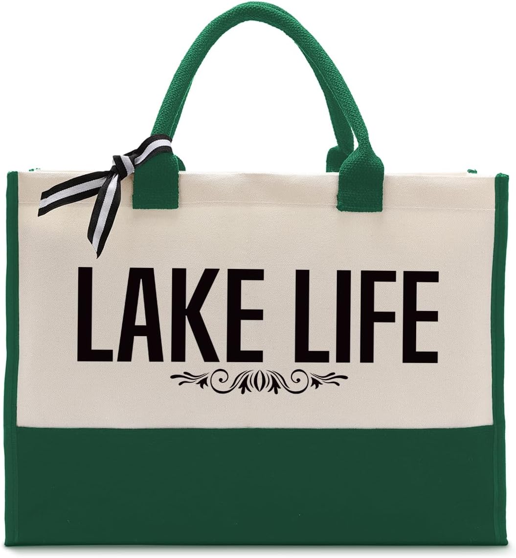 Gkwa Canvas Tote Bag for Gifting, Women Cotton Canvas Bag, Reusable Shopping Bag