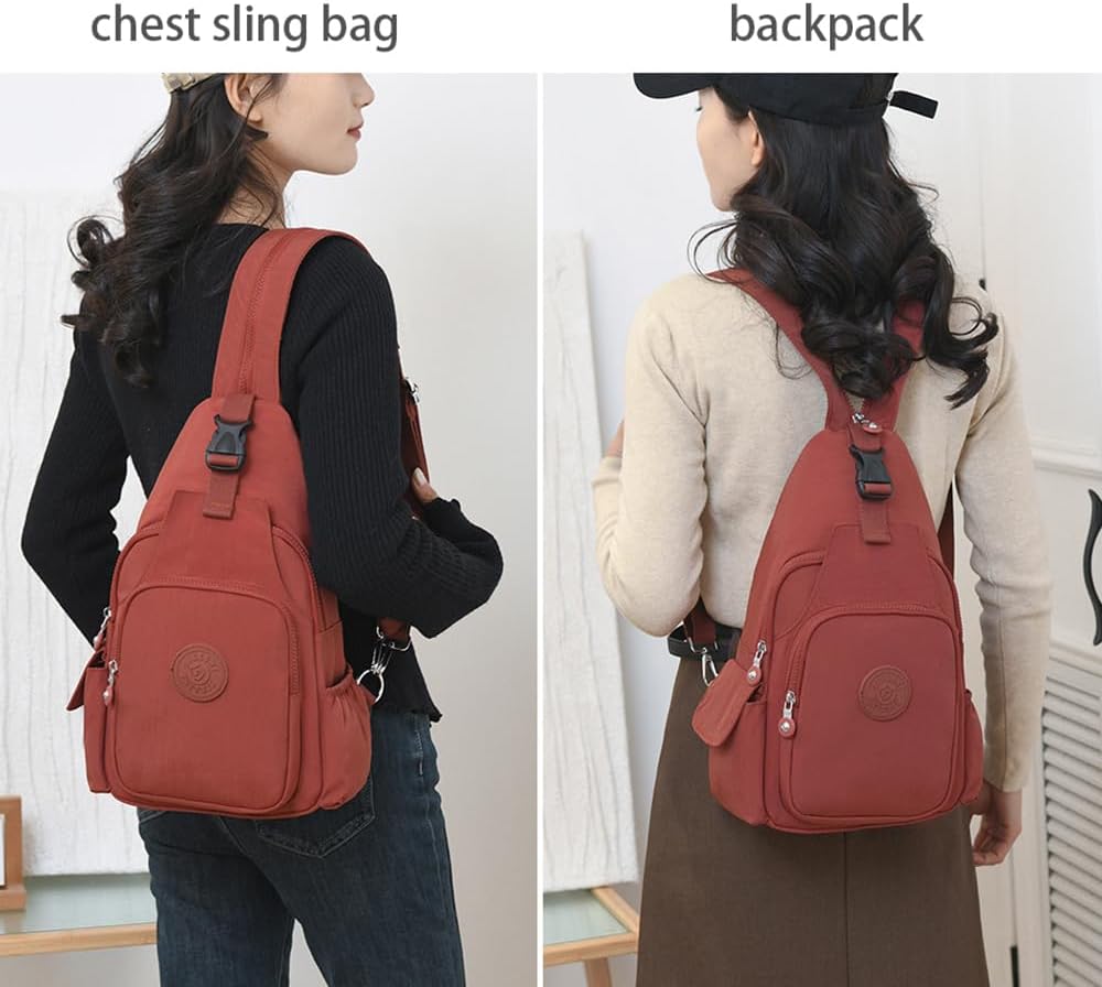 Small Backpack Purse Women Convertible Sling Bag Anti-theft Travel Bag Casual Daypack