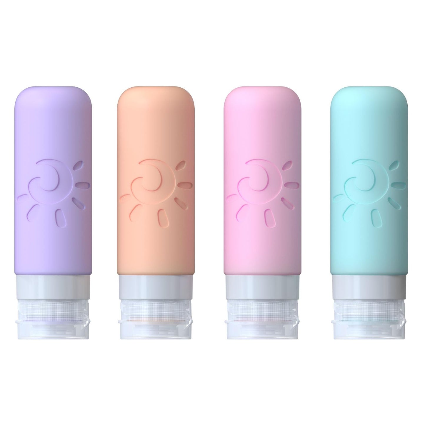 Zafit Travel Bottles for Toiletries, TSA Approved Travel Containers 3oz Leak Proof Travel Tubs