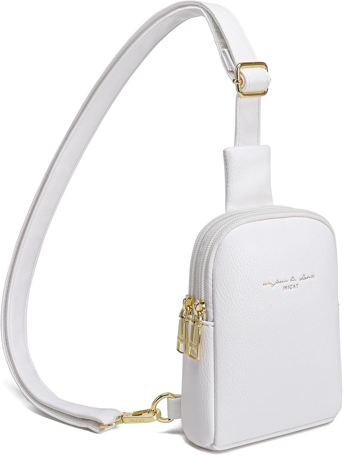 INICAT Travel Small Sling Bag Faux Leather Crossbody Bags Women Cross Body Bag Purses for Woman