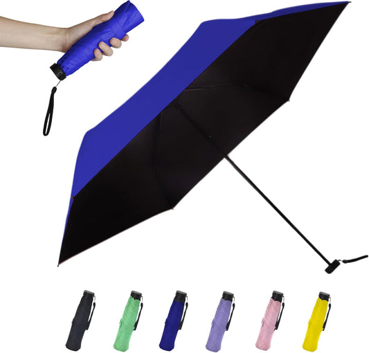 SoulRain 42" Travel Sun & rain Umbrella, Lightweight Windproof Umbrella, Portable Lightweight Compact Parasol with 99% UV Protection for women and men