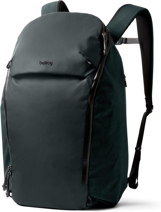 Bellroy Venture Travel Pack (26 liter carry on travel backpack, with laptop sleeve, RFID protection and bonus 15 liter tote bag) - DeepOcean