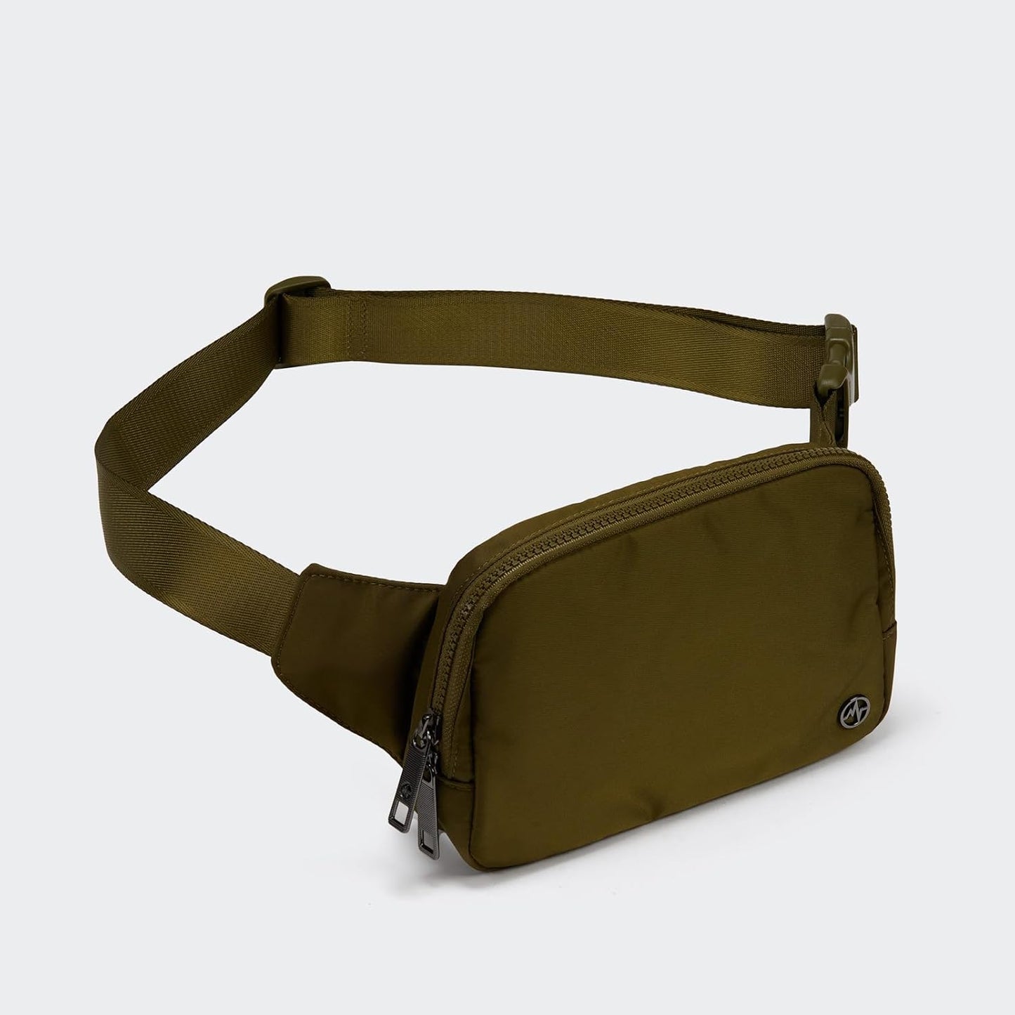 Pander Belt Bag Large 2L, Nylon Fanny Pack Purse for Women and Men with Adjustable Strap