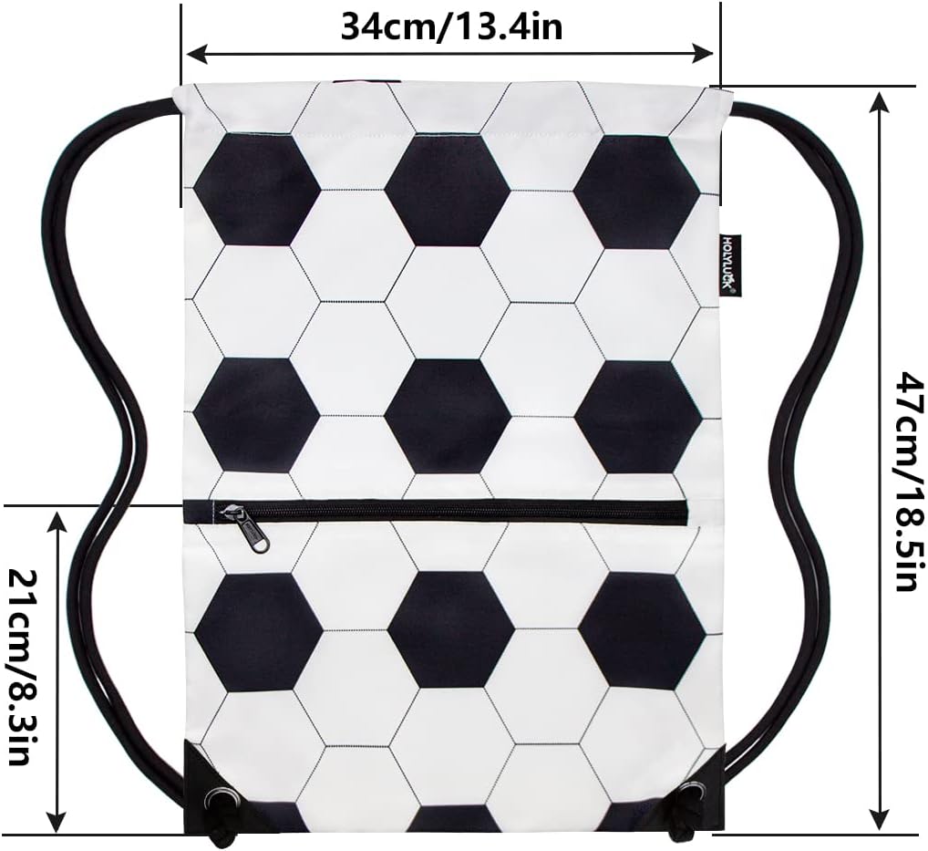 HOLYLUCK Drawstring Backpack Bag Sport Gym Sackpack