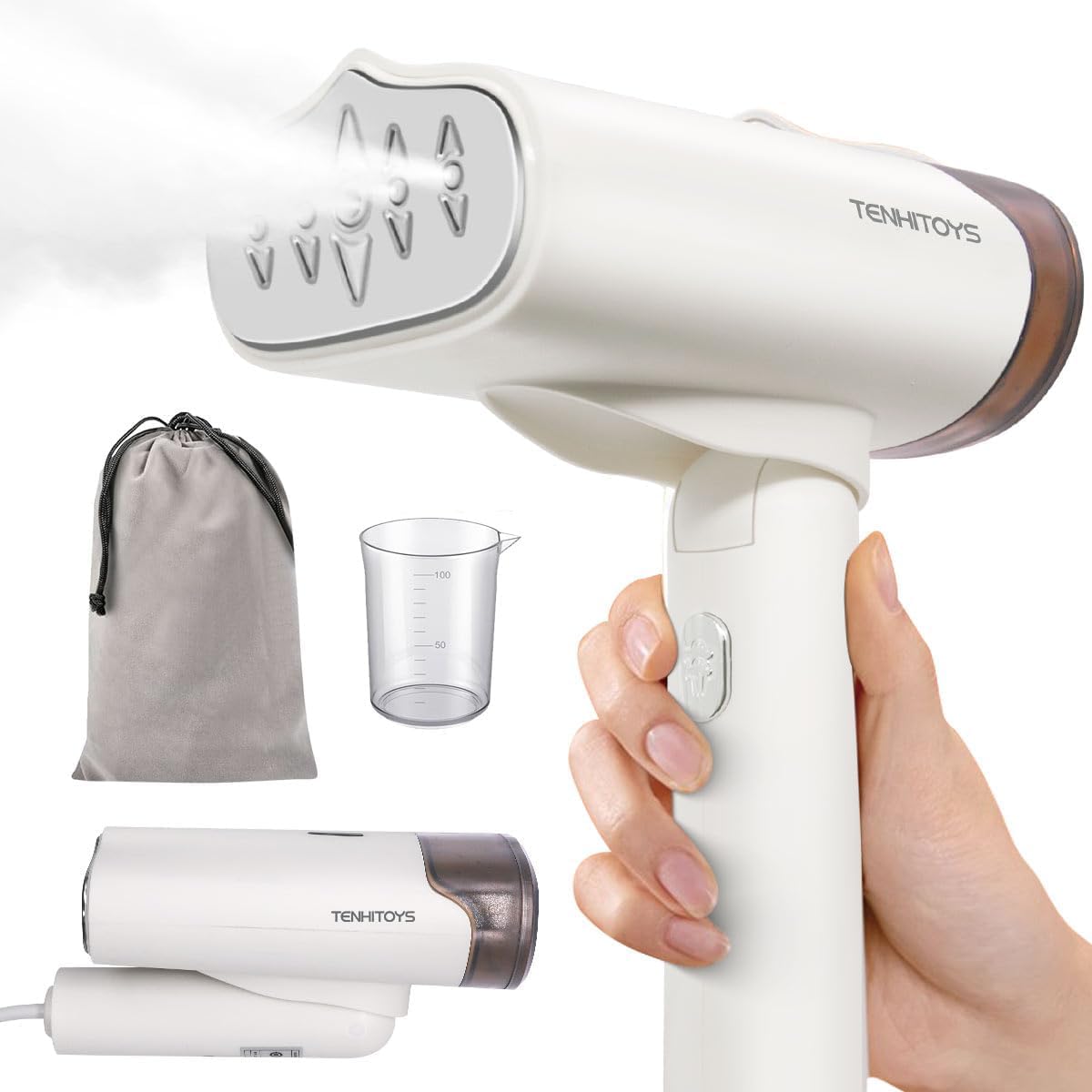 2026 upgraded 1200w Travel Garment Steamer for Clothes only used in 110v