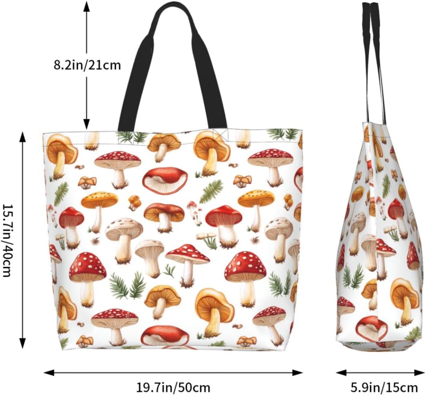 Tote Bag Beach Bag for Women Reusable Grocery Large Shopping Shoulder Bag Travel Handbag