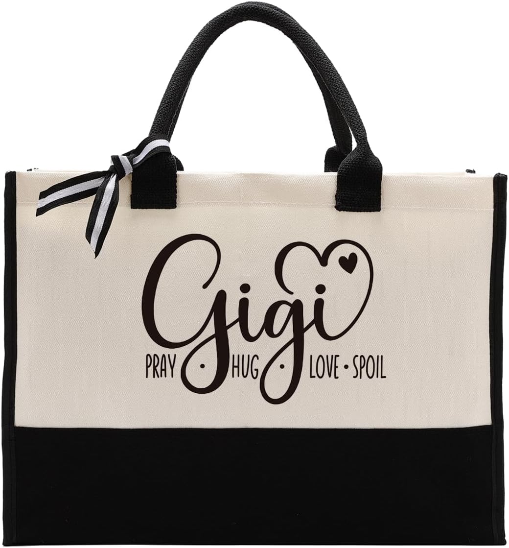 Gkwa Canvas Tote Bag for Gifting, Women Cotton Canvas Bag, Reusable Shopping Bag