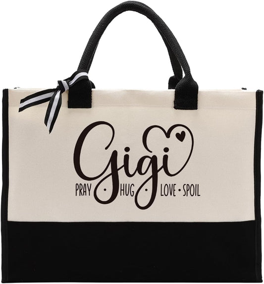 Gkwa Canvas Tote Bag for Gifting, Women Cotton Canvas Bag, Reusable Shopping Bag