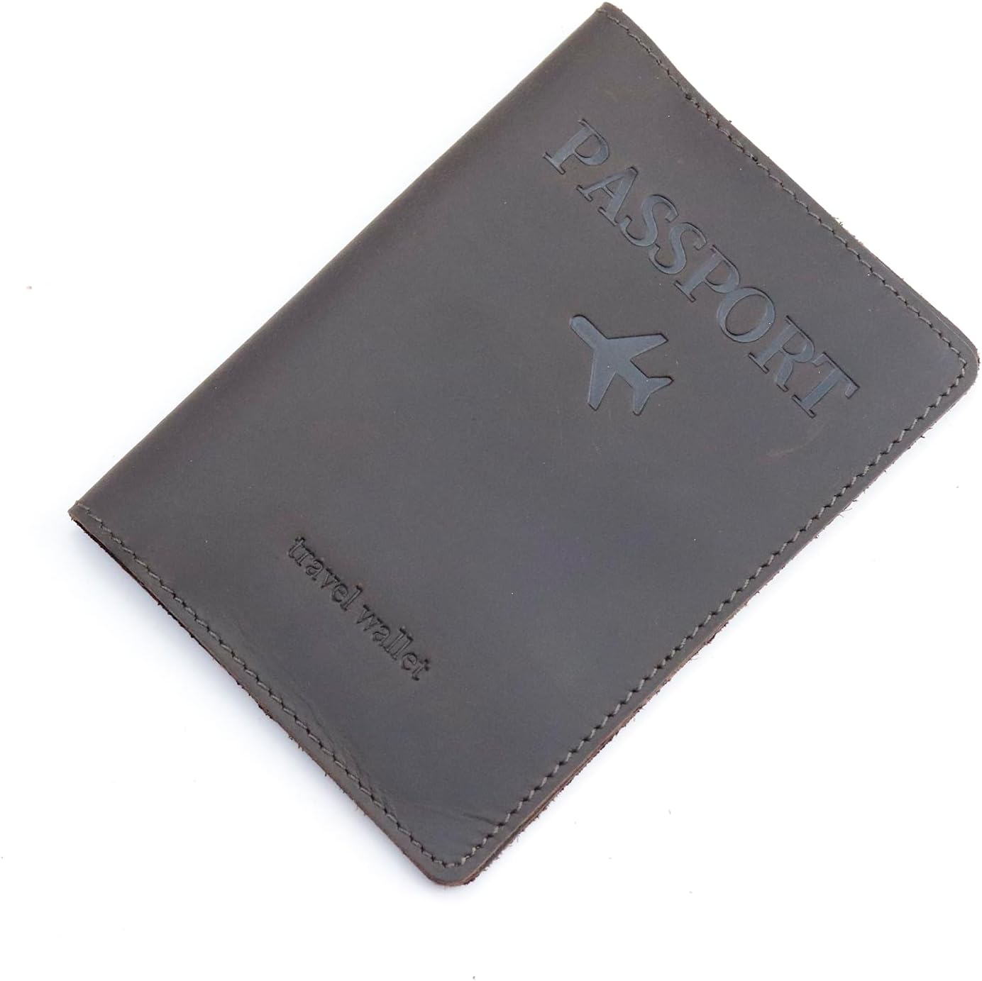 Passport Holder & Travel Wallet with RFID Protection – Premium Leather Organizer (Coffee)