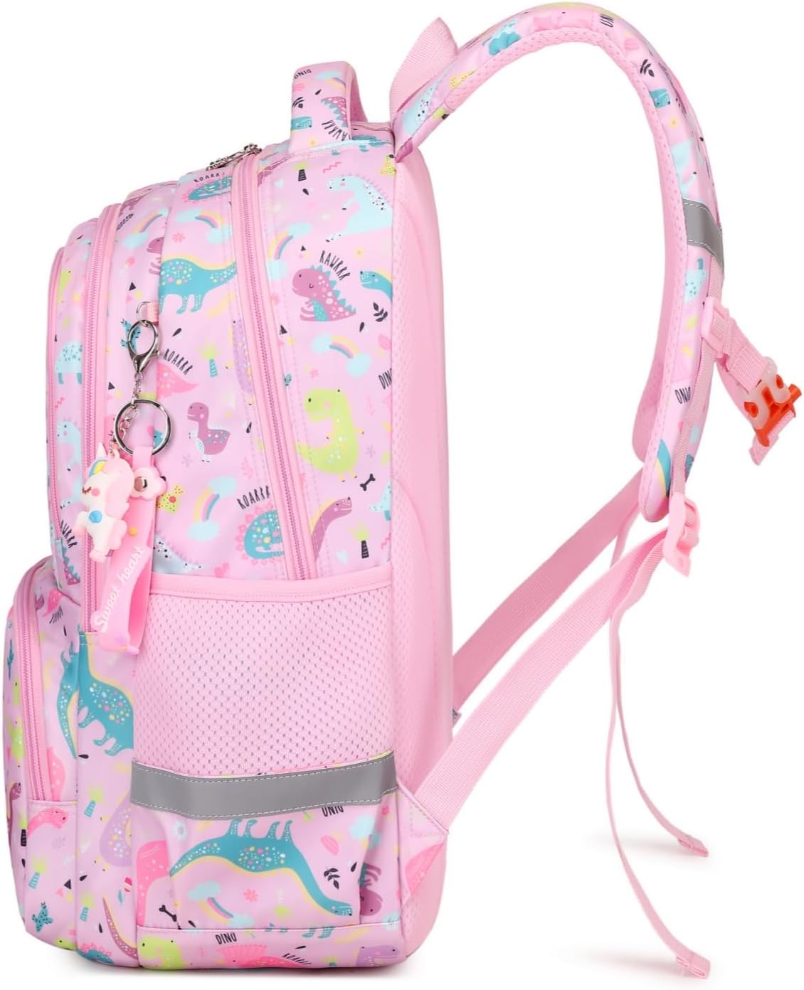 Girls backpack,Backpack for Girls,Lightweight Print Kids Backpack Cute Elementary Middle School Bag(Pink-1)